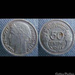 50 centimes 1944