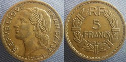 5 Francs 1945 C