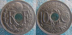10 Centimes 1938 maillechort
