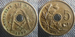 5 Centimes 1920 FL