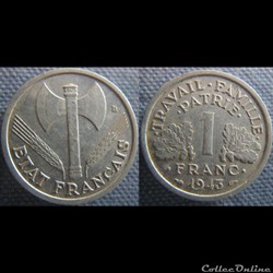 1 Franc 1943