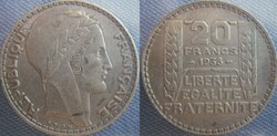 20 Francs 1938