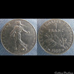 1 Franc 1999