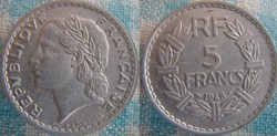 5 Francs 1948