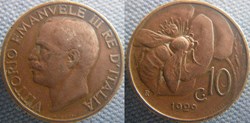 10 centesimi 1929 R
