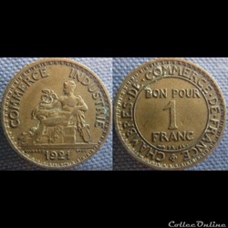 1 Franc 1921