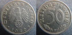 50 Reichspfennig 1940 F