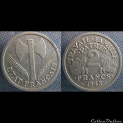 2 Francs 1943