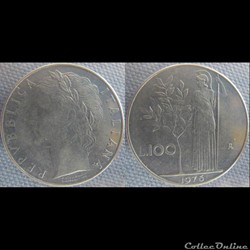 100 Lire 1976
