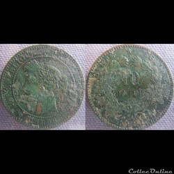 10 Centimes 1896 A