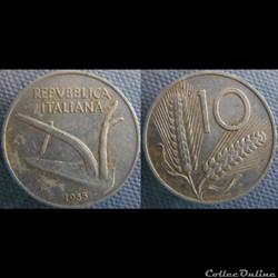 10 Lire 1955