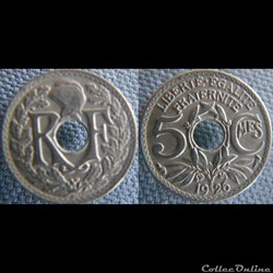 5 Centimes 1926