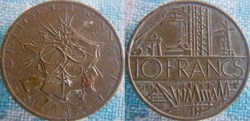 10 Francs 1987 Tranche B