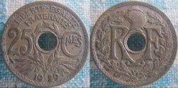 25 Centimes 1929