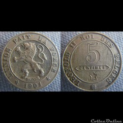 5 Centimes 1901 fr