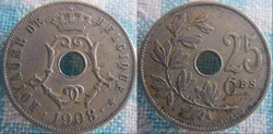 25 Centimes 1908 fr