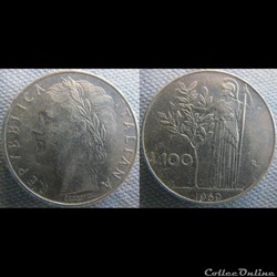 100 Lire 1969