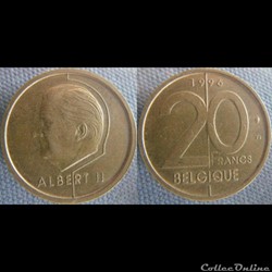 20 Francs 1996 fr