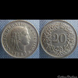 20 Rappen 1969 B