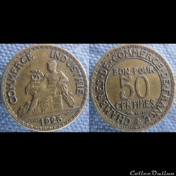 50 centimes 1925