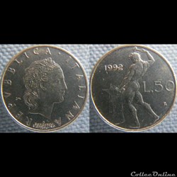 50 Lire 1992