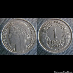 1 Franc 1959