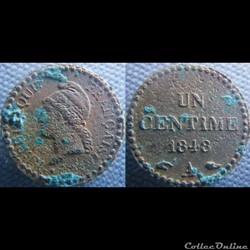 1 Centime 1848 A
