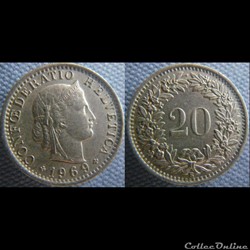 20 Rappen 1969 B