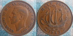 1/2 Penny 1942