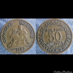 50 centimes 1929