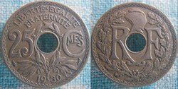 25 Centimes 1930
