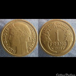 1 Franc 1938