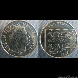 10 Pence 2012