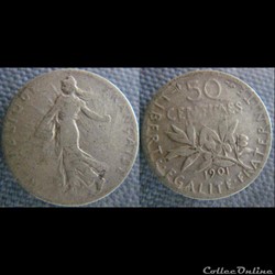 50 centimes 1901