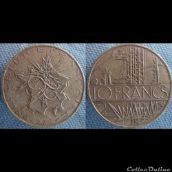 10 Francs 1984