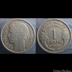 1 Franc 1958