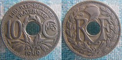 10 Centimes 1919