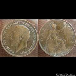 1 Penny 1915