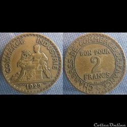 2 Francs 1923