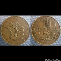 10 Francs 1979
