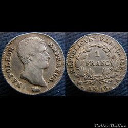 1 Franc an 13 A