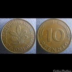 10 Pfennig 1991 A