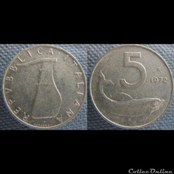 5 Lire 1972