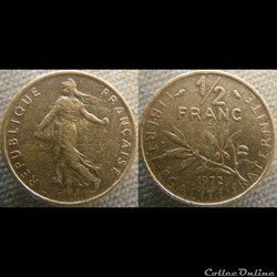 Demi Franc 1972