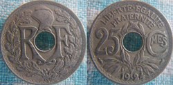 25 Centimes 1924