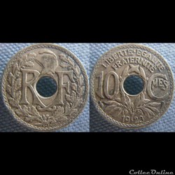 10 Centimes 1923