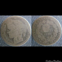 50 Centimes 1850 A