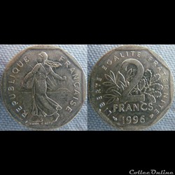 2 Francs 1996