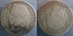 1 Franc 1868 A