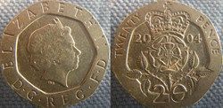 20 Pence 2004